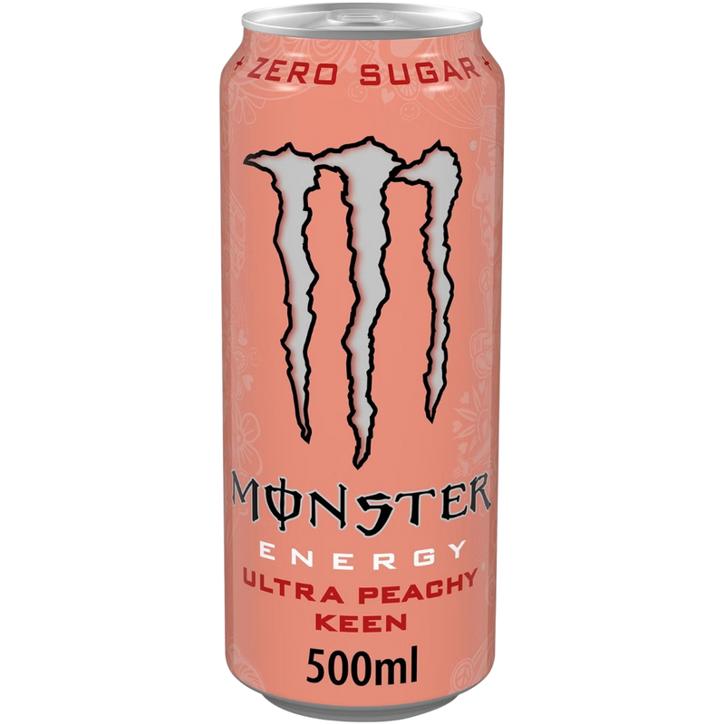 Monster Ultra Peachy Keen - 16.9fl.oz (500ml)