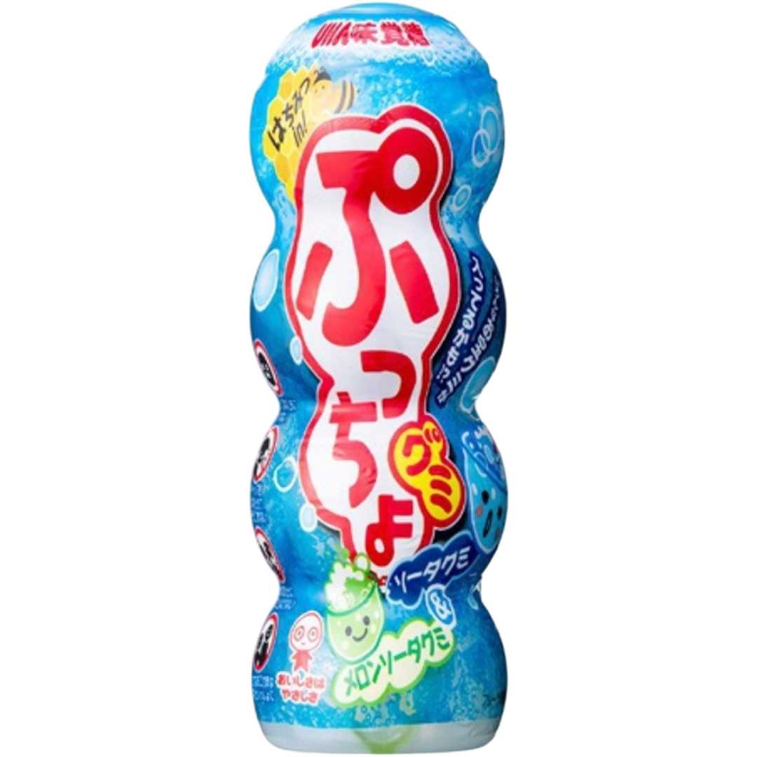 UHA Puccho Ramune & Melon Soda Gummies - 1.41oz (40g)