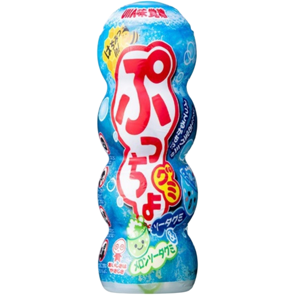 UHA Puccho Ramune & Melon Soda Gummies - 1.41oz (40g)