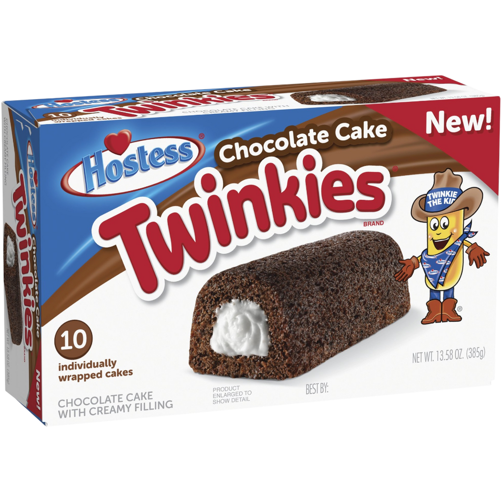 Hostess Twinkies Chocolate 10-Pack 13.5oz (385g)