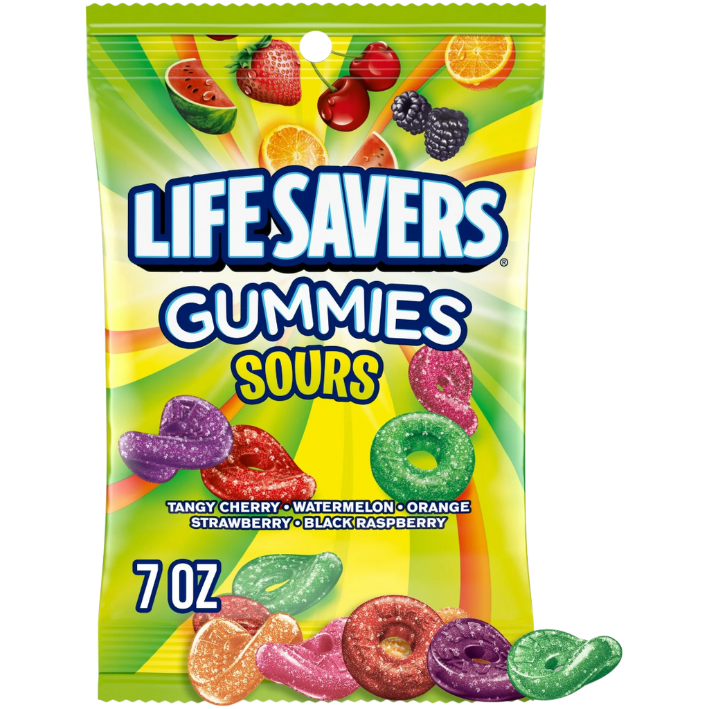 Life Savers Gummies Sours - 7oz (198g)