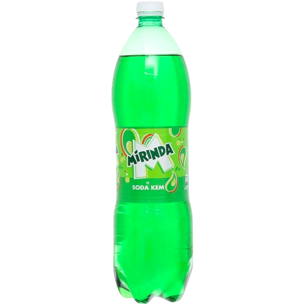 Mirinda Green Cream Soda (Soda Kem) (Vietnam) - 50.7fl.oz (1.5L)