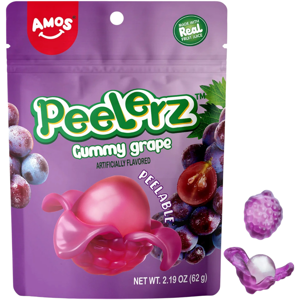 Amos Peelerz Grape Peg Bag - 6oz (170g)