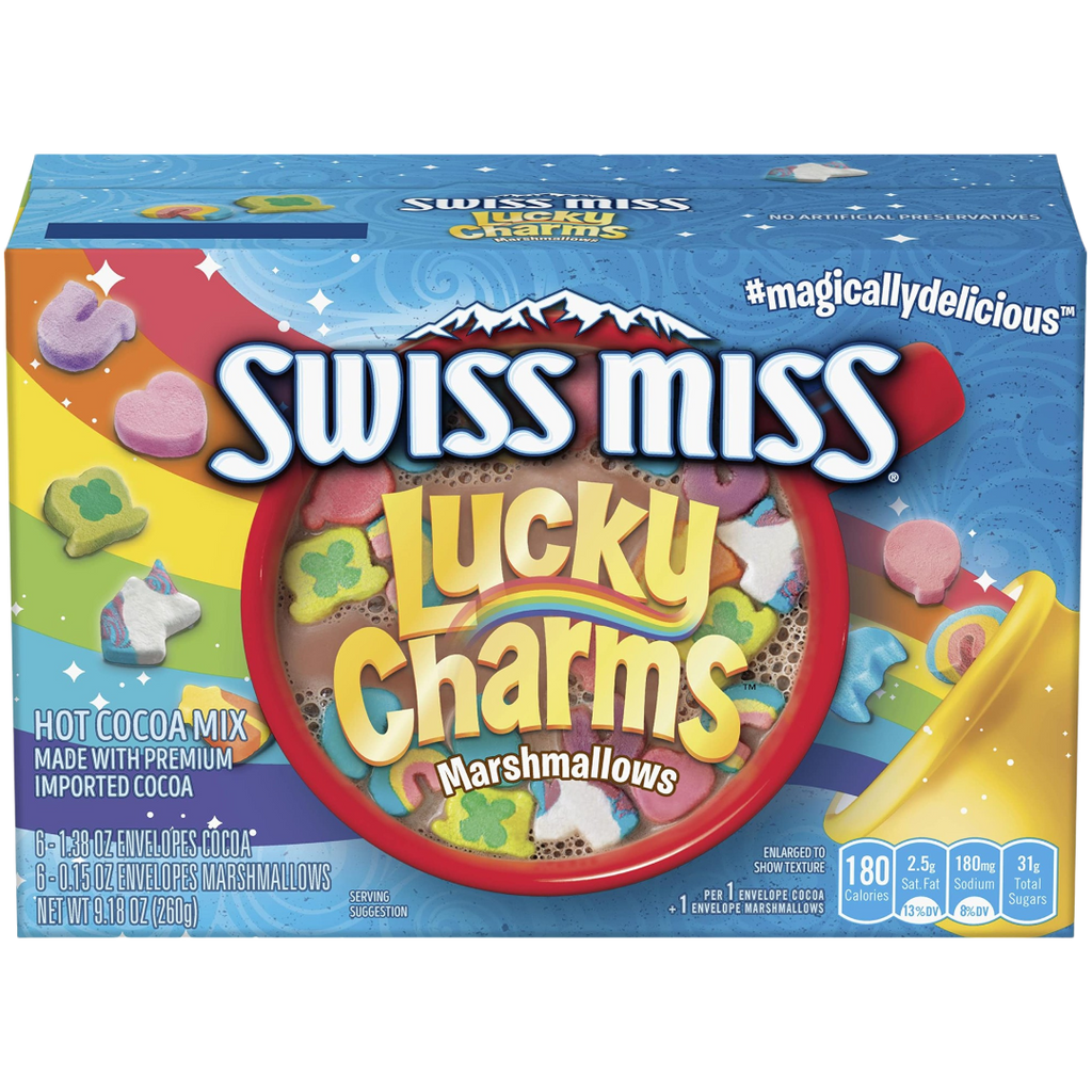 Swiss Miss Lucky Charms Hot Cocoa Mix 6-pack - 9.18oz (260g) 