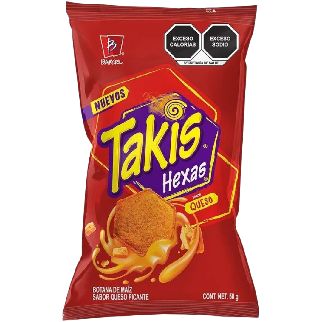 Takis Hexas Queso (Mexican) - 1.76oz (50g)