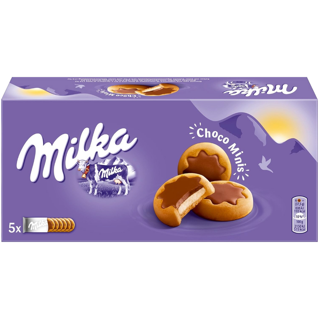 Milka Choco Minis Cream-Filled Biscuits - 5.3oz (150g)