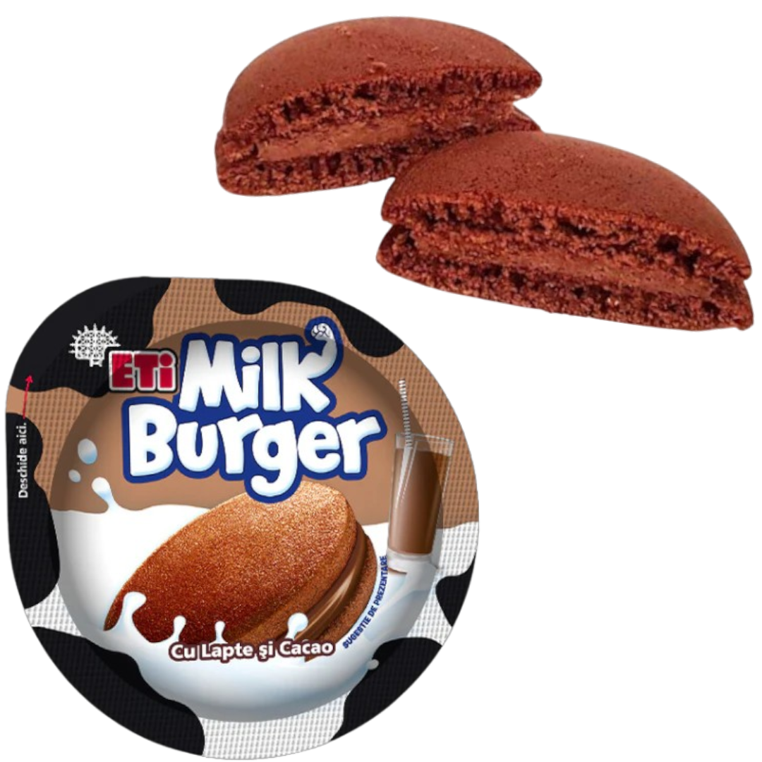 Eti Milk Burger Chocolate Flavour - 1.23oz (35g)