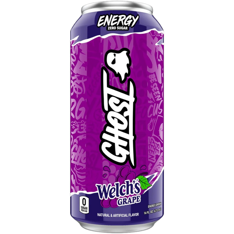 Ghost Energy Welch's Grape Flavour - 16fl.oz (473ml)