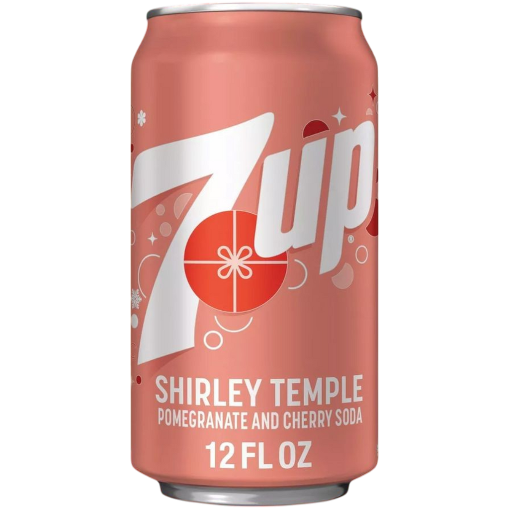 7up Shirley Temple Pomegranate & Cherry (Limited Edition) - 12fl.oz (355ml)