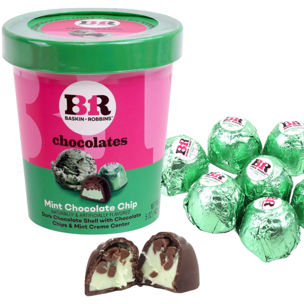 Baskin Robbins Mint Chocolate Chip Chocolates - 5oz (142g)