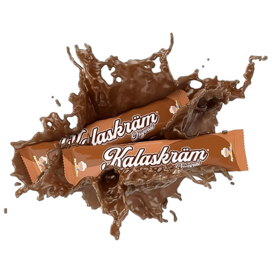 Kalaskräm Original (Chocolate Hazelnut Cream Sachets) (Swedish)