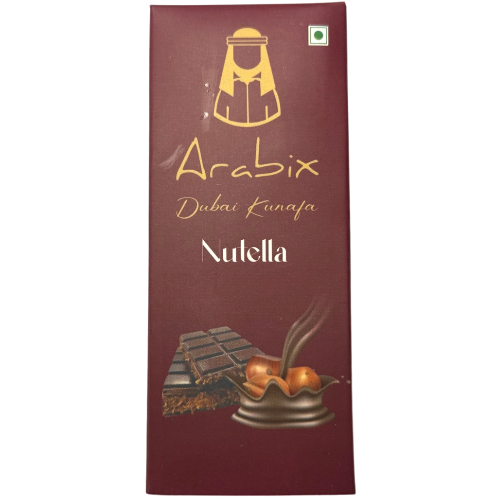 Arabix Nutella Kunafa Dubai Chocolate Bar - 2.89oz (82g)