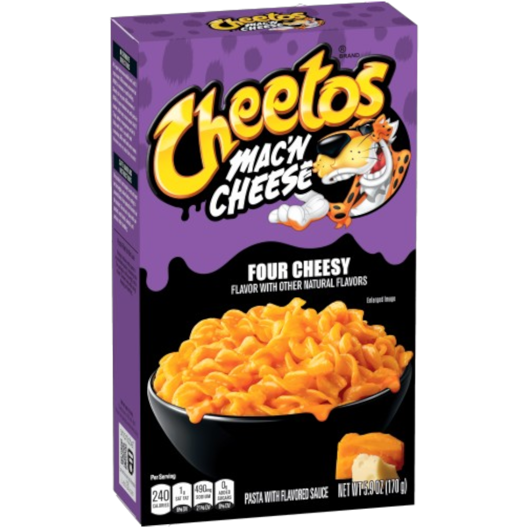 Cheetos Four Cheesy Mac ‘N Cheese Box - 5.9oz (170g)