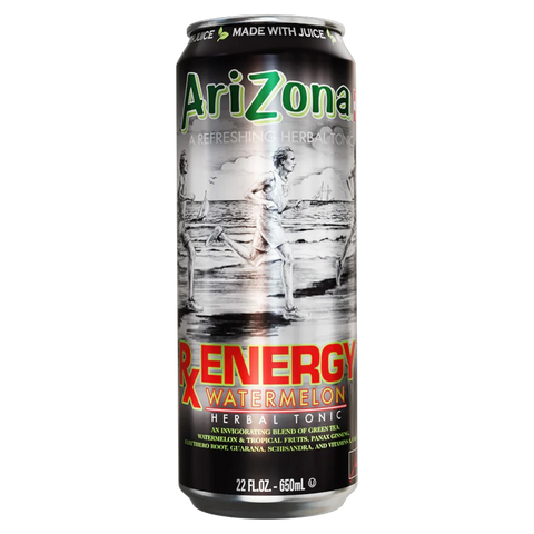 AriZona RX Energy Watermelon Herbal Tonic - 22fl.oz (650ml