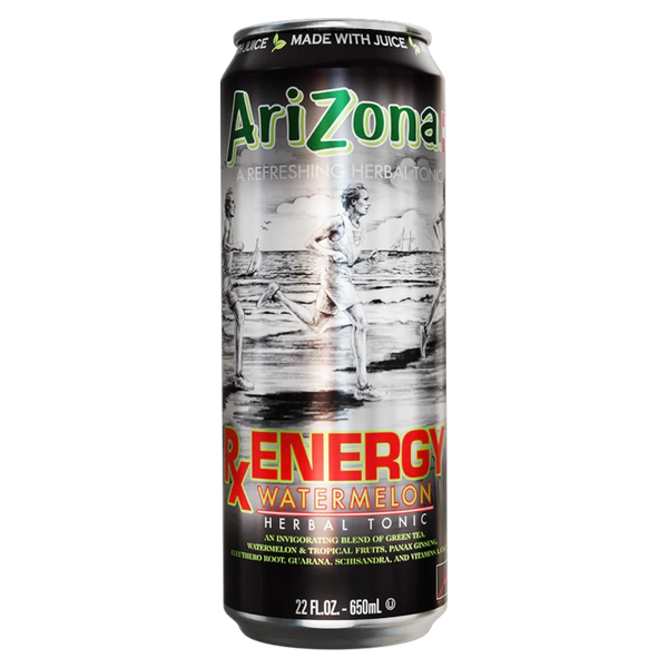 AriZona RX Energy Watermelon Herbal Tonic - 22fl.oz (650ml