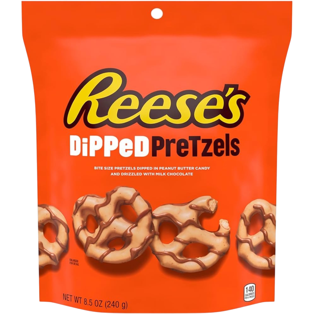 Reese's Dipped Pretzels Big Share Bag - 8.5oz (240g)