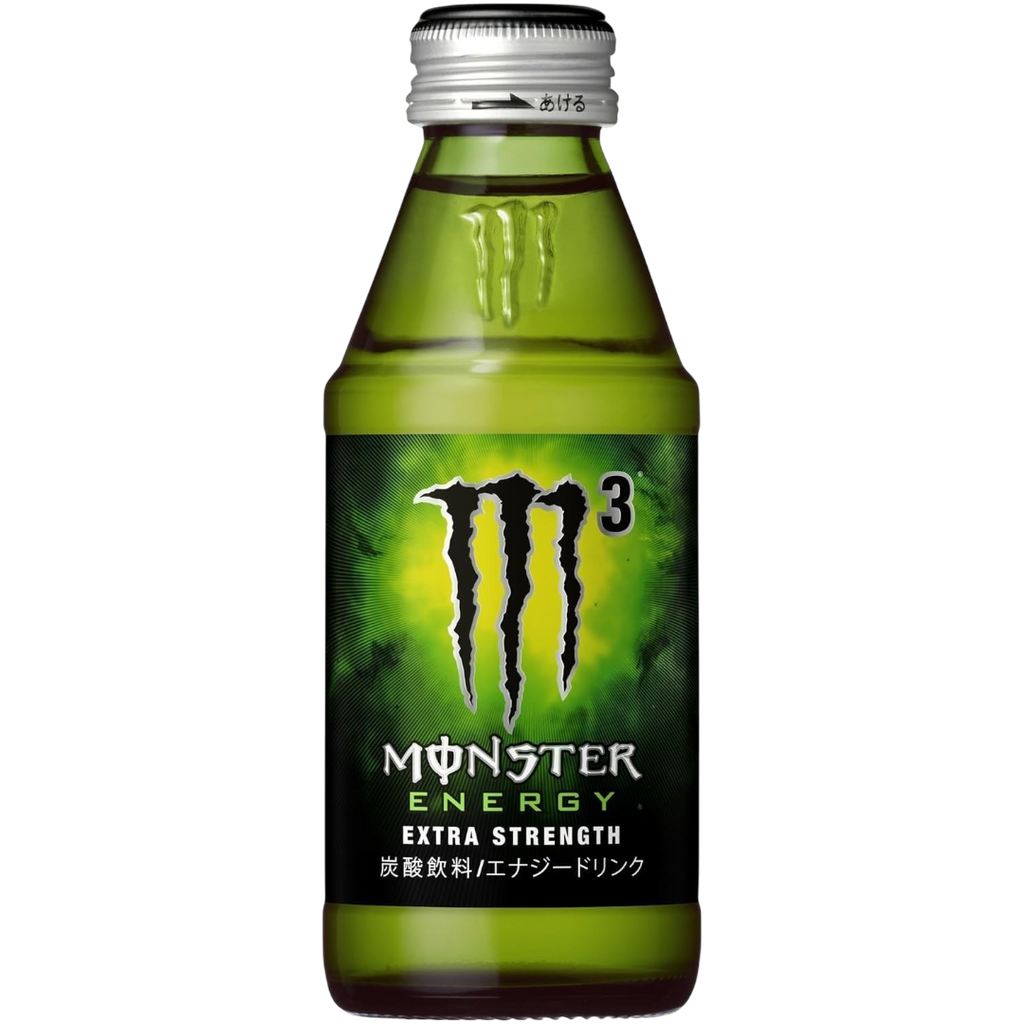 RARE Monster Energy M3 Glass Bottle (Japan) - 5.1fl.oz (150ml)