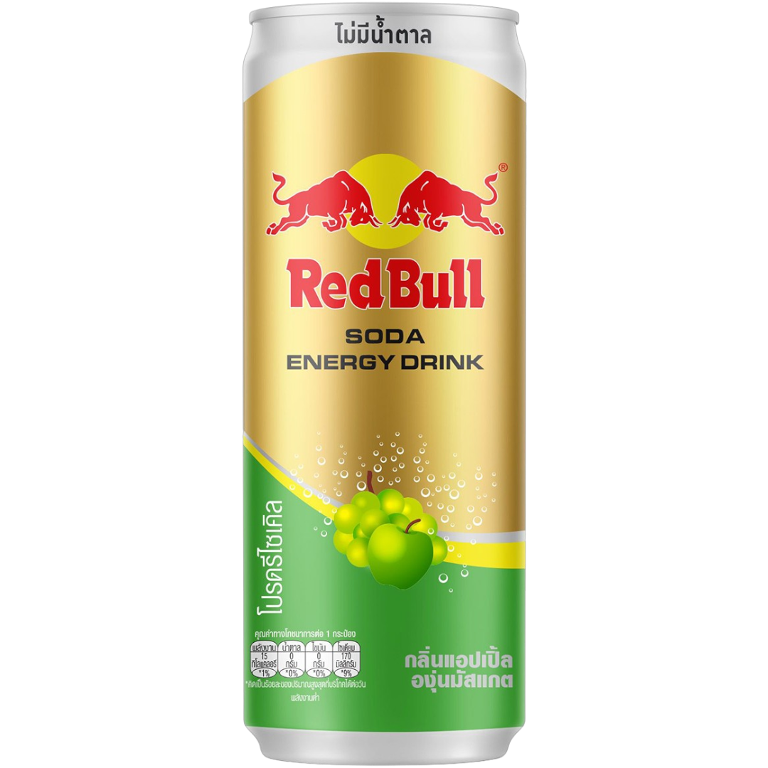 Red Bull Soda Apple Grape Zero