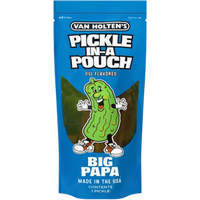 Van Holten's Garlic Joe King Size Pickle In-a-Pouch