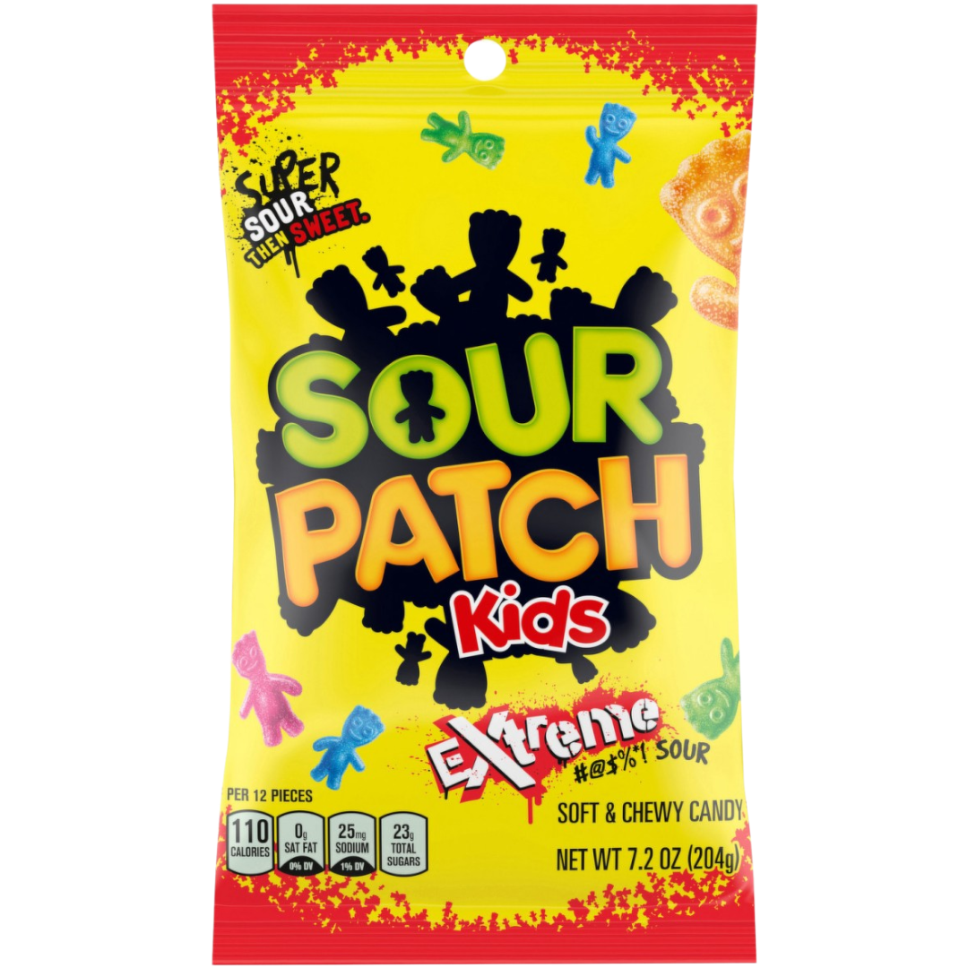 Sour Patch Kids Extreme Share Bag - 7.2oz (204g)