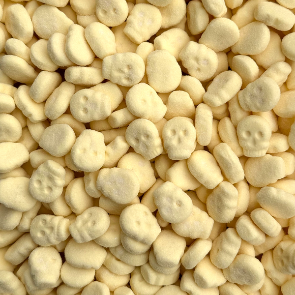 Sour Tropical Foam Swedish Skulls (Swedish)