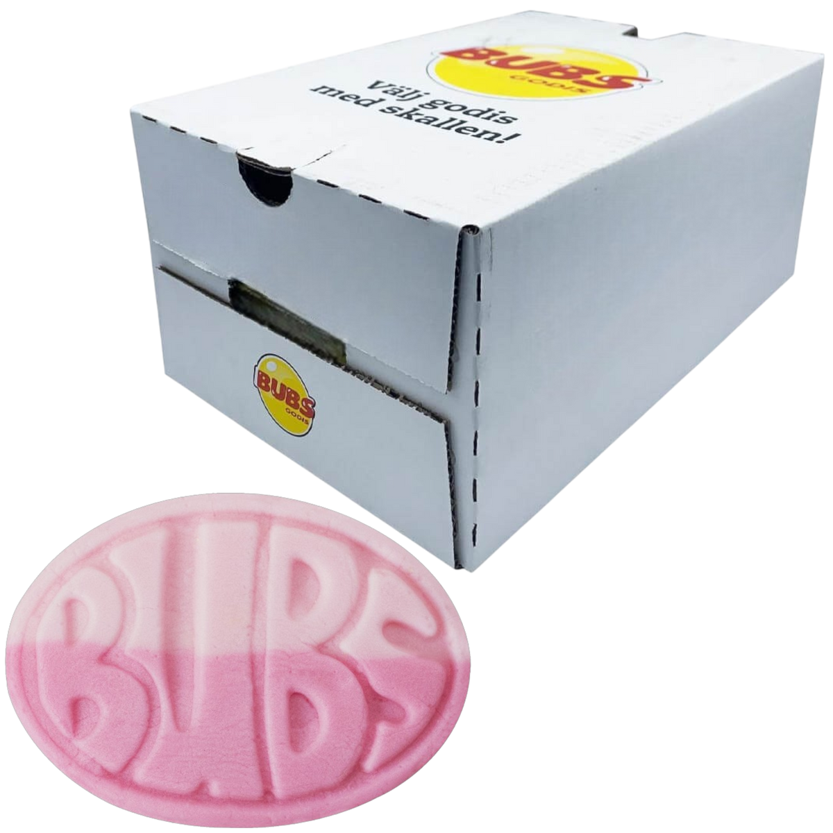 BUBS Wild Strawberry & Pomegranate Foam Ovals Full Box - 6.2lbs (2.8kg ...