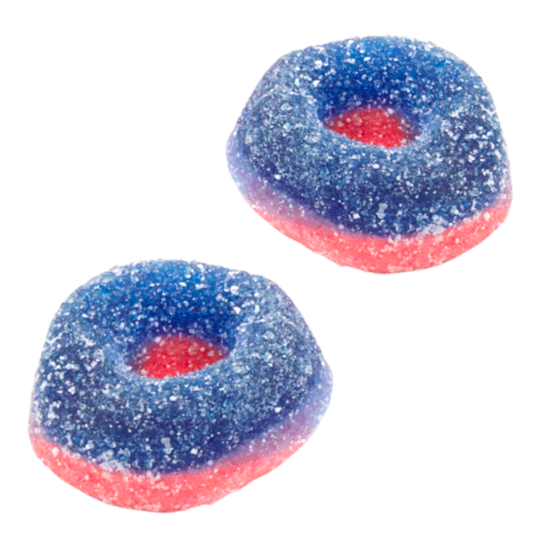 Sour Blueberry Rings – Poppin Candy