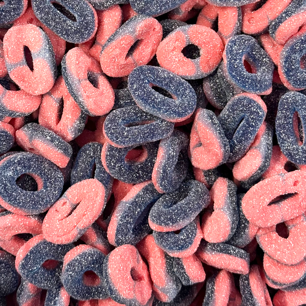 Sour Blueberry Rings – Poppin Candy