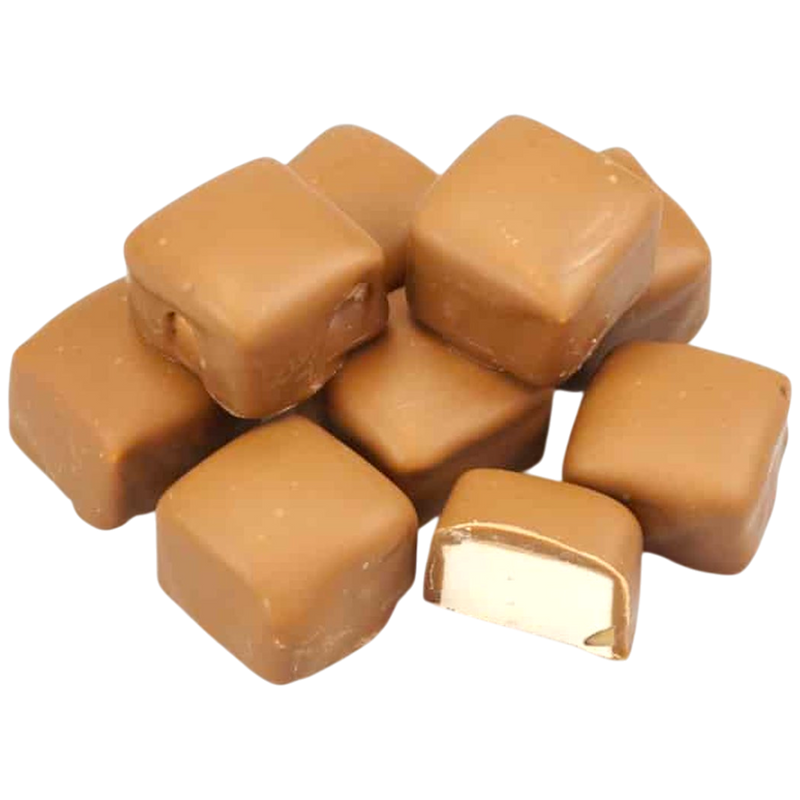 Gourmet Belgian Milk Chocolate Coated Nougat Blocks