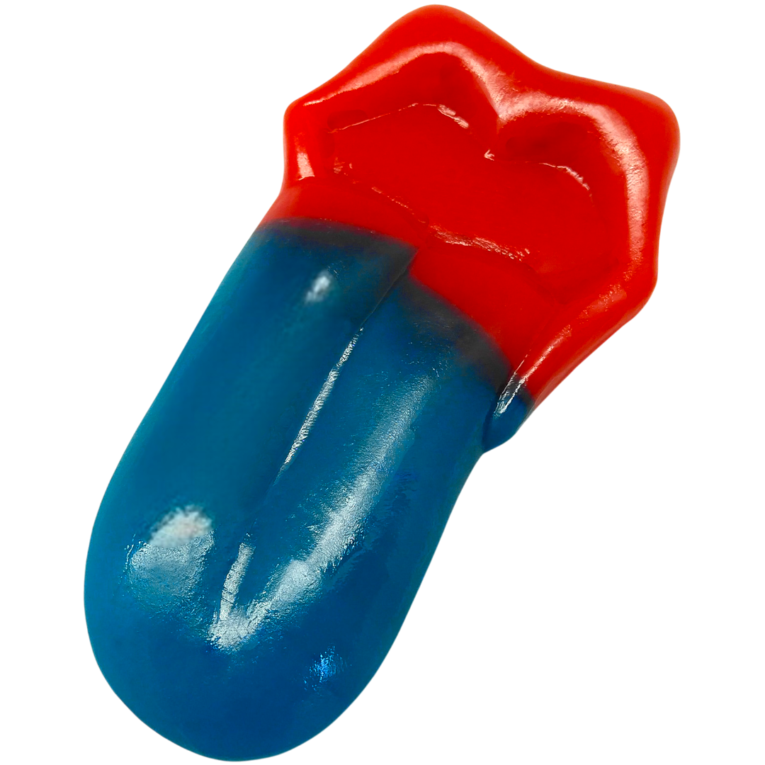 Giant Blue Raspberry & Strawberry Tongues