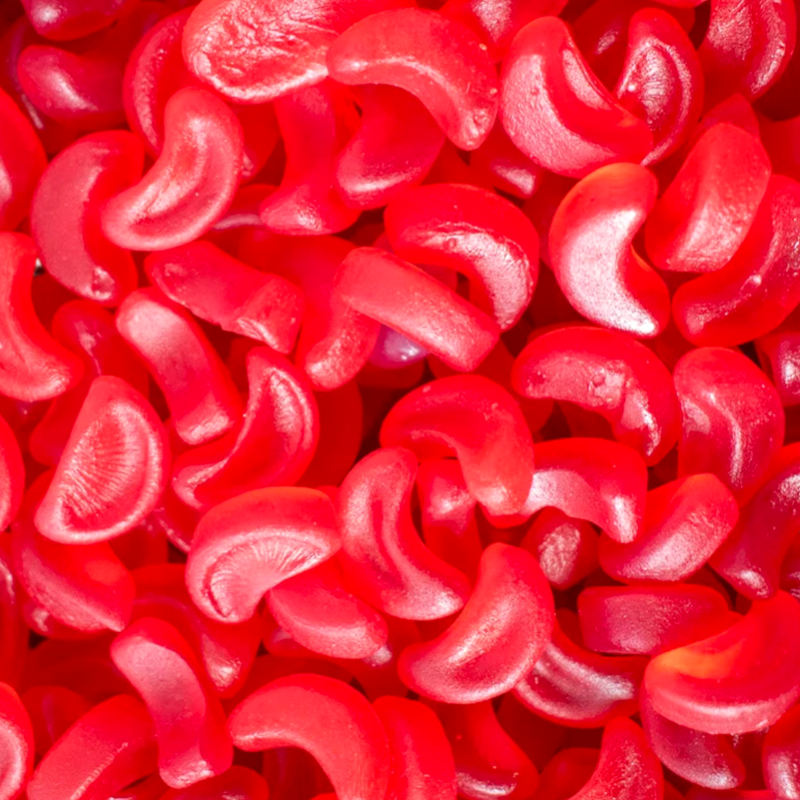 Retro Floral Cherry Lips