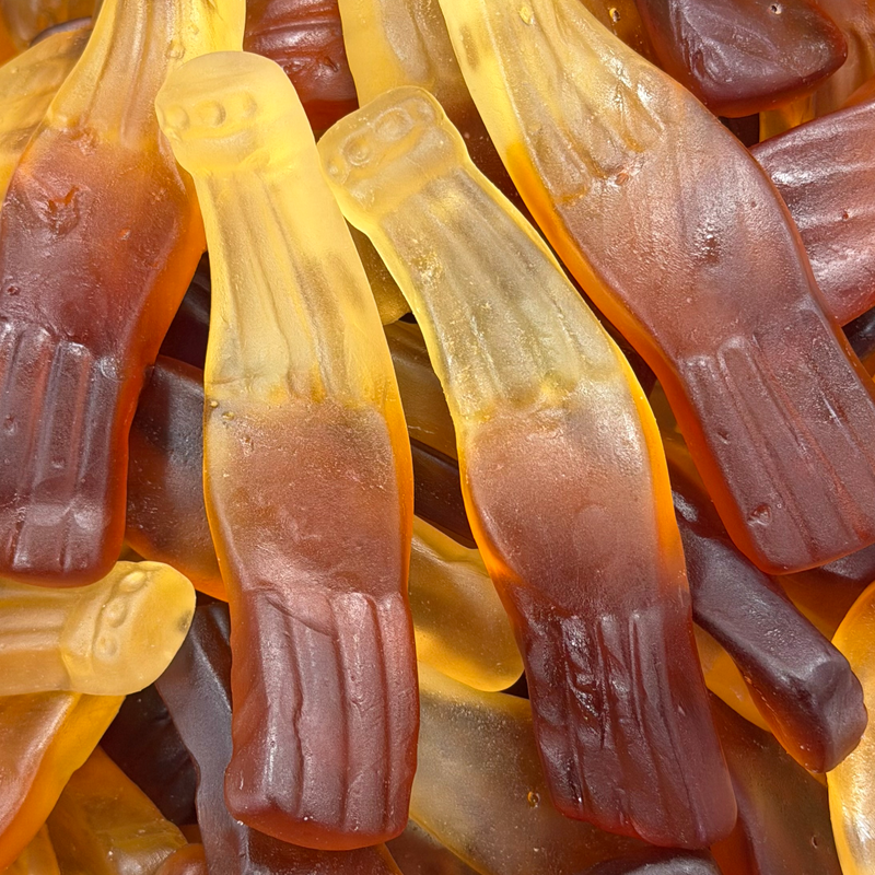 Jumbo Juicy Cola Bottles