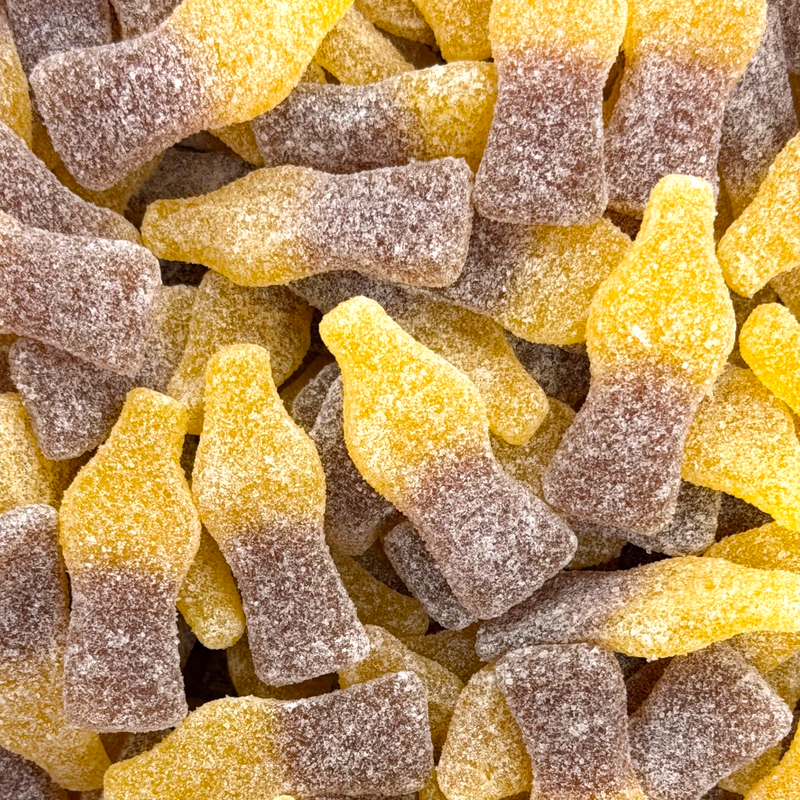 Sour Lemon Cola Bottles