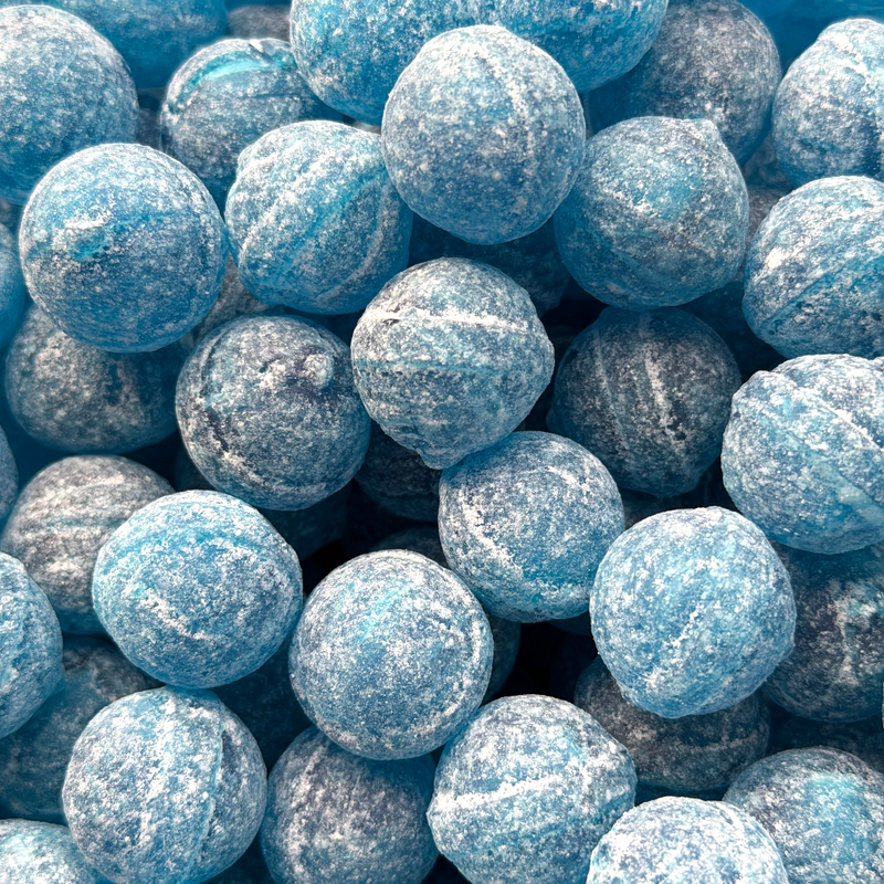 Blue Raspberry Super Sour Fizz Bombs