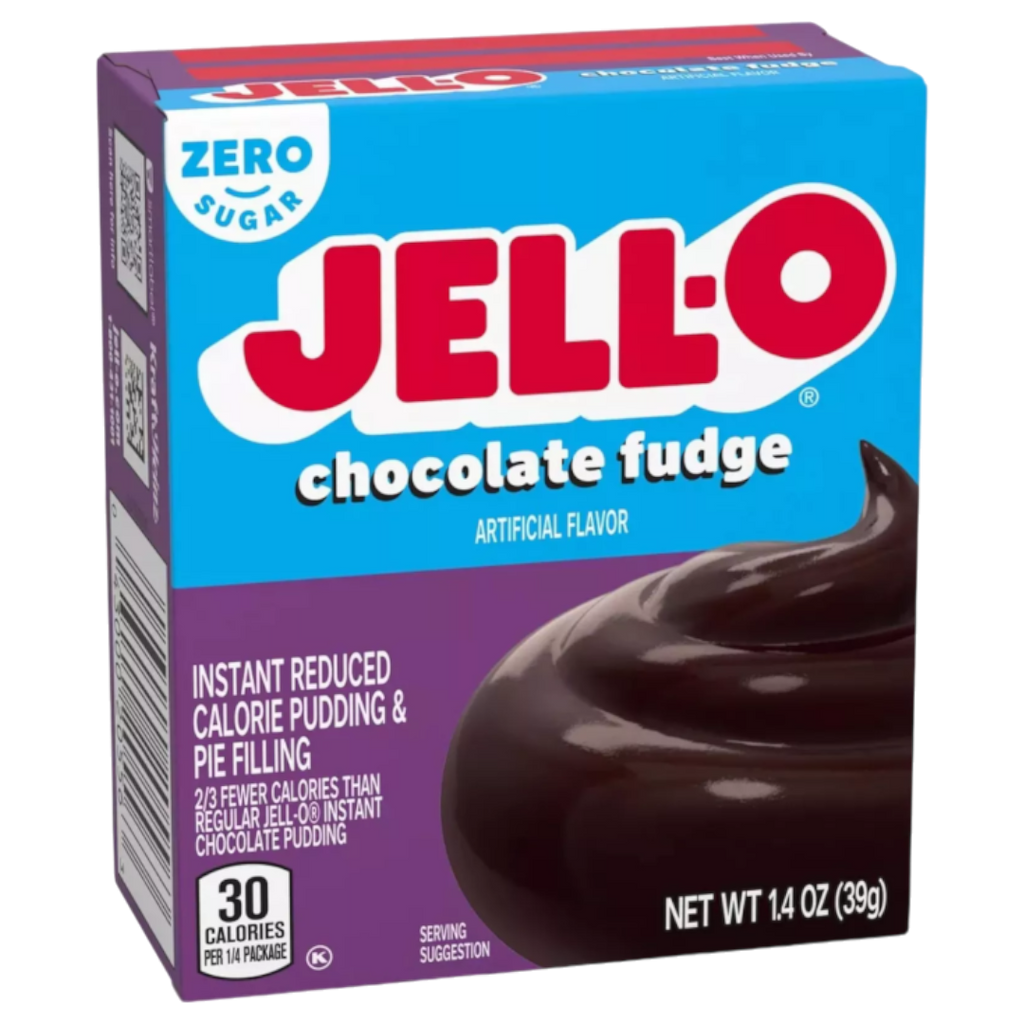 Jell-O Sugar Free Chocolate Fudge Pudding Instant Mix - 1oz (28.3g)