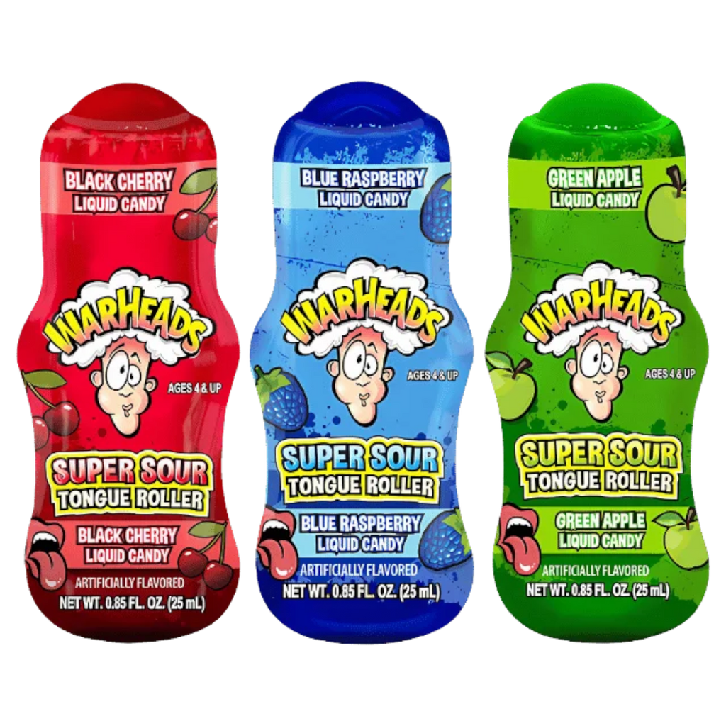 Warheads Super Sour Tongue Roller - 0.85oz (24g)