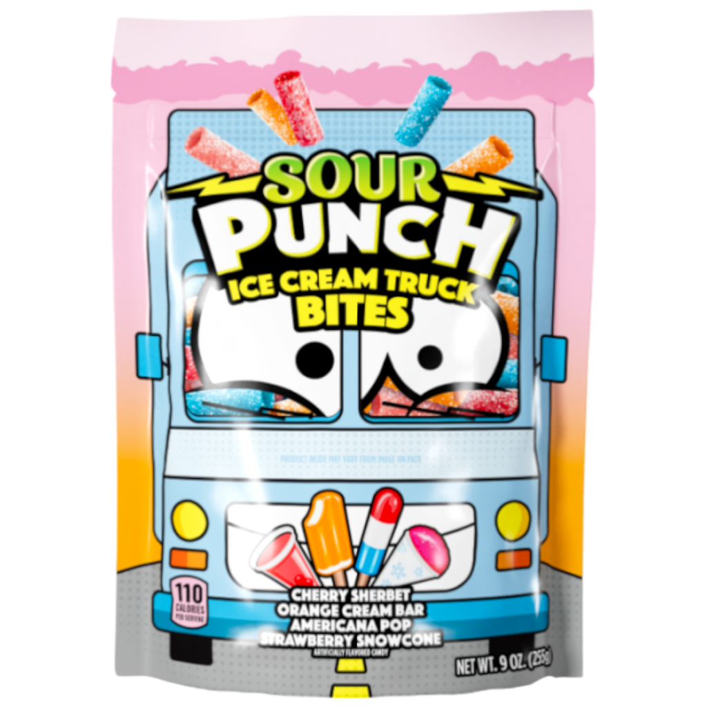 Sour Punch Ice Cream Truck Bites - 9oz (225g)