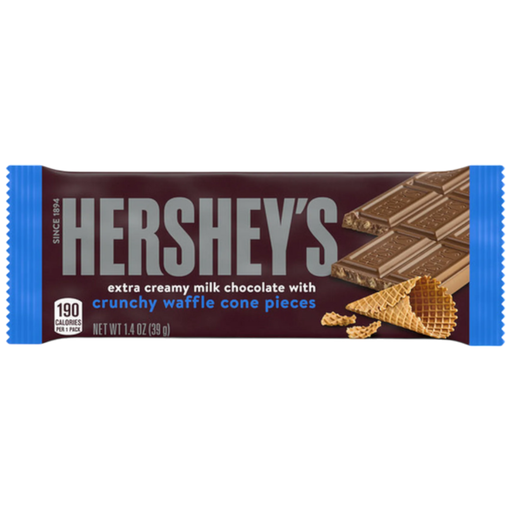 Hershey's Extra Creamy with Waffle Cone Pieces Chocolate Bar - 1.4oz (39g)