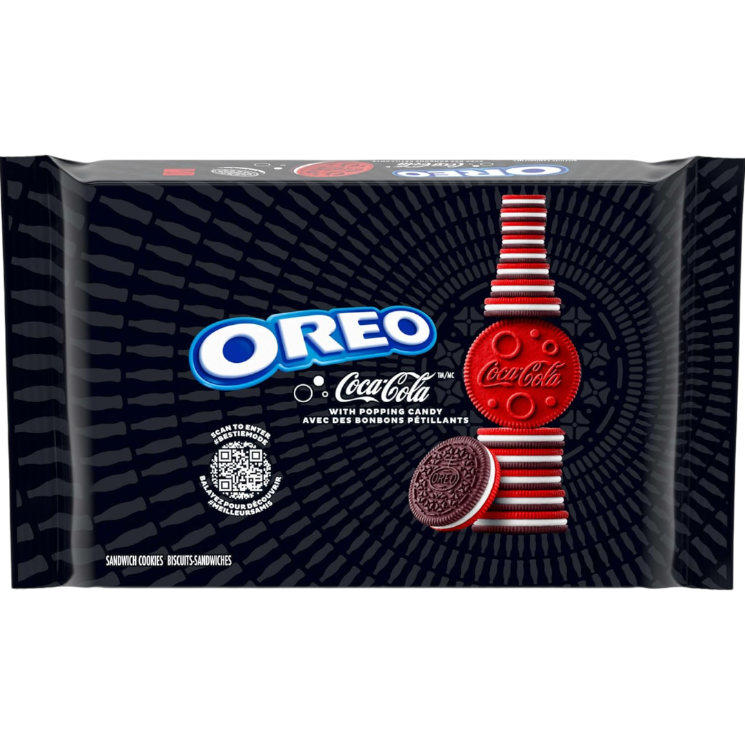 Oreo Limited Edition Coca-Cola Flavor Sandwich Cookies (Limited Edition) - 10.6oz (303g)