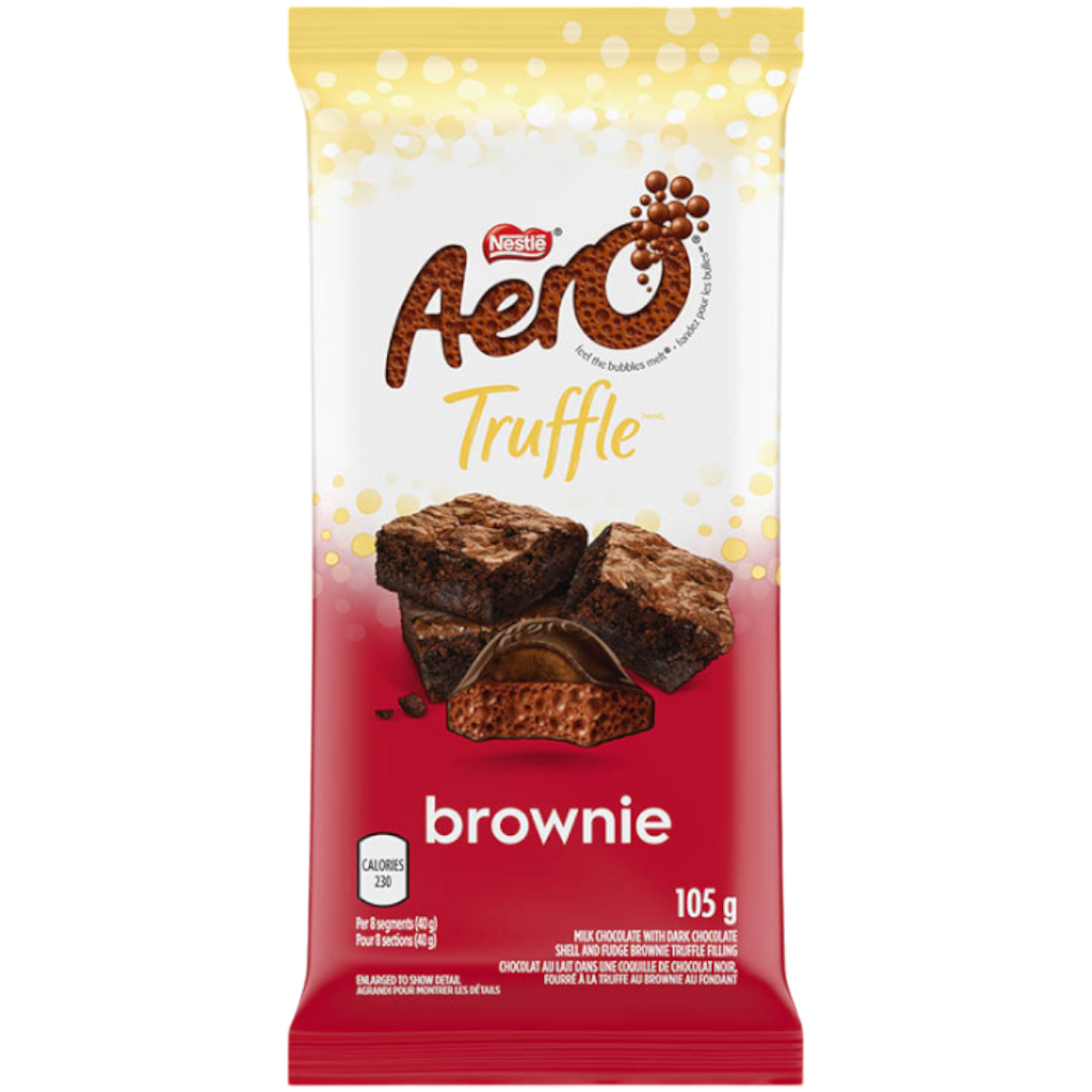 Aero Truffle Brownie Chocolate Sharing Bar - 3.7oz (105g)