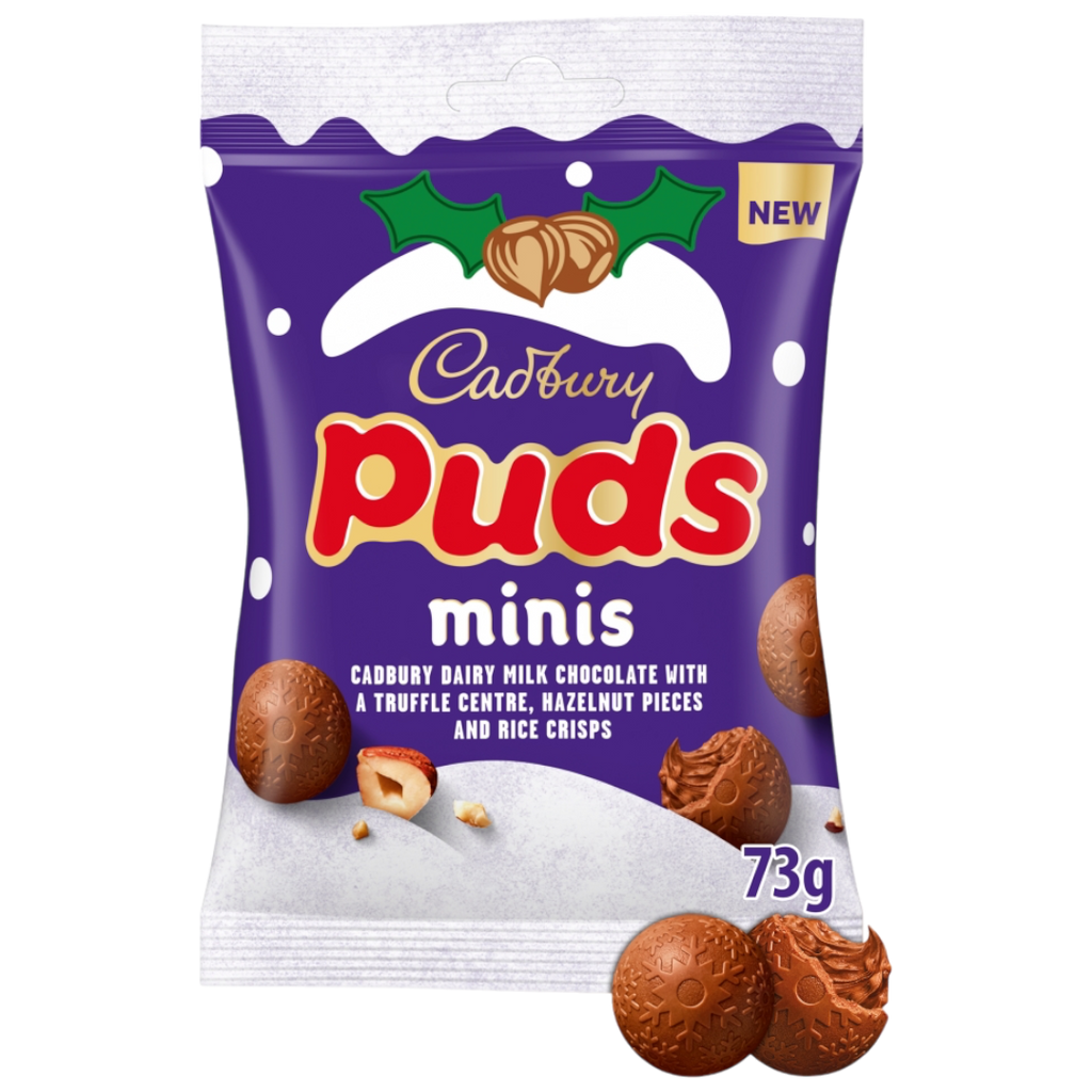 Cadbury Puds Minis Bag - 2.57oz (73g)