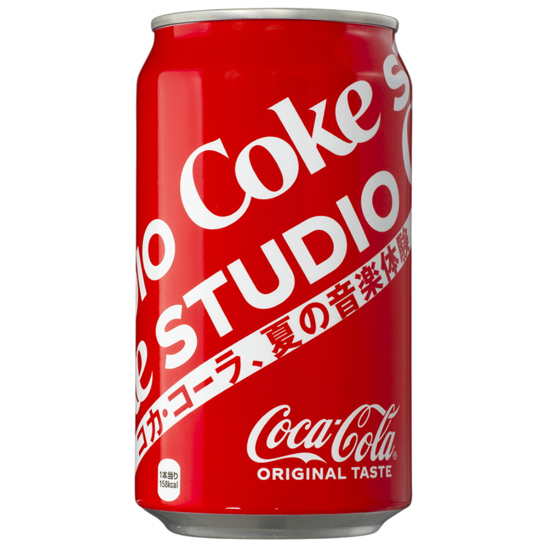 Coca Cola Studio (Limited Edition) (Japan) - 11.83fl.oz (350ml)