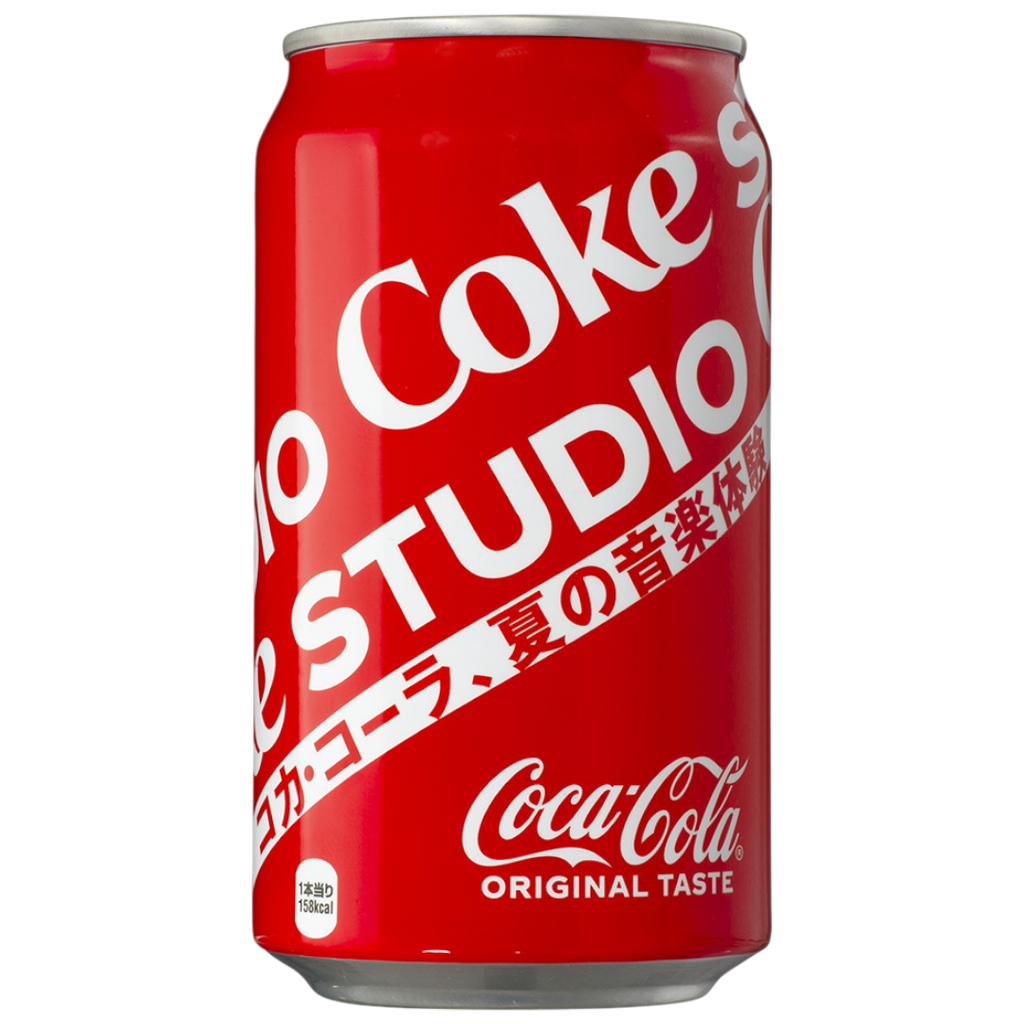 Coca Cola Studio (Limited Edition) (Japan) - 11.83fl.oz (350ml)