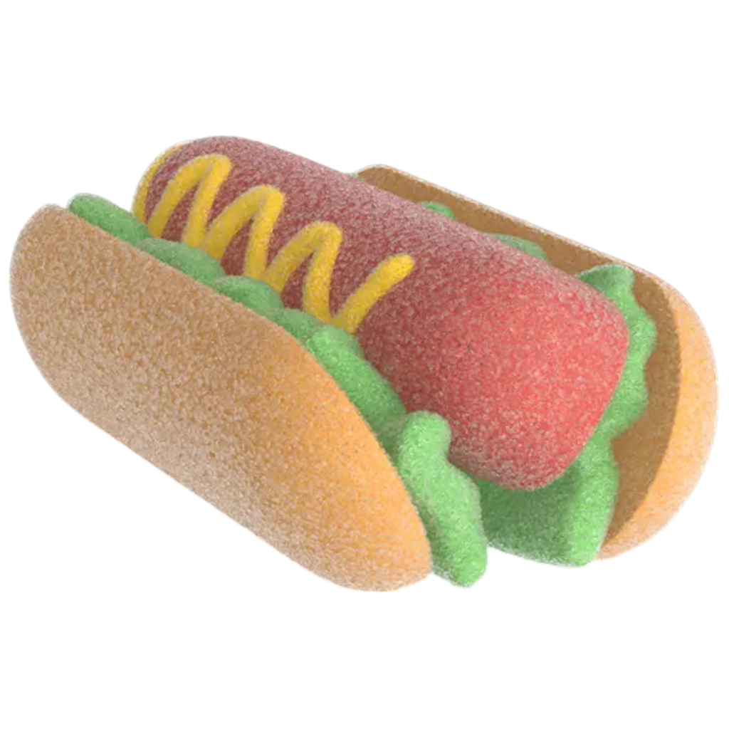 Yammiez Sour Mallow Hot Dog - 1.76oz (50g)