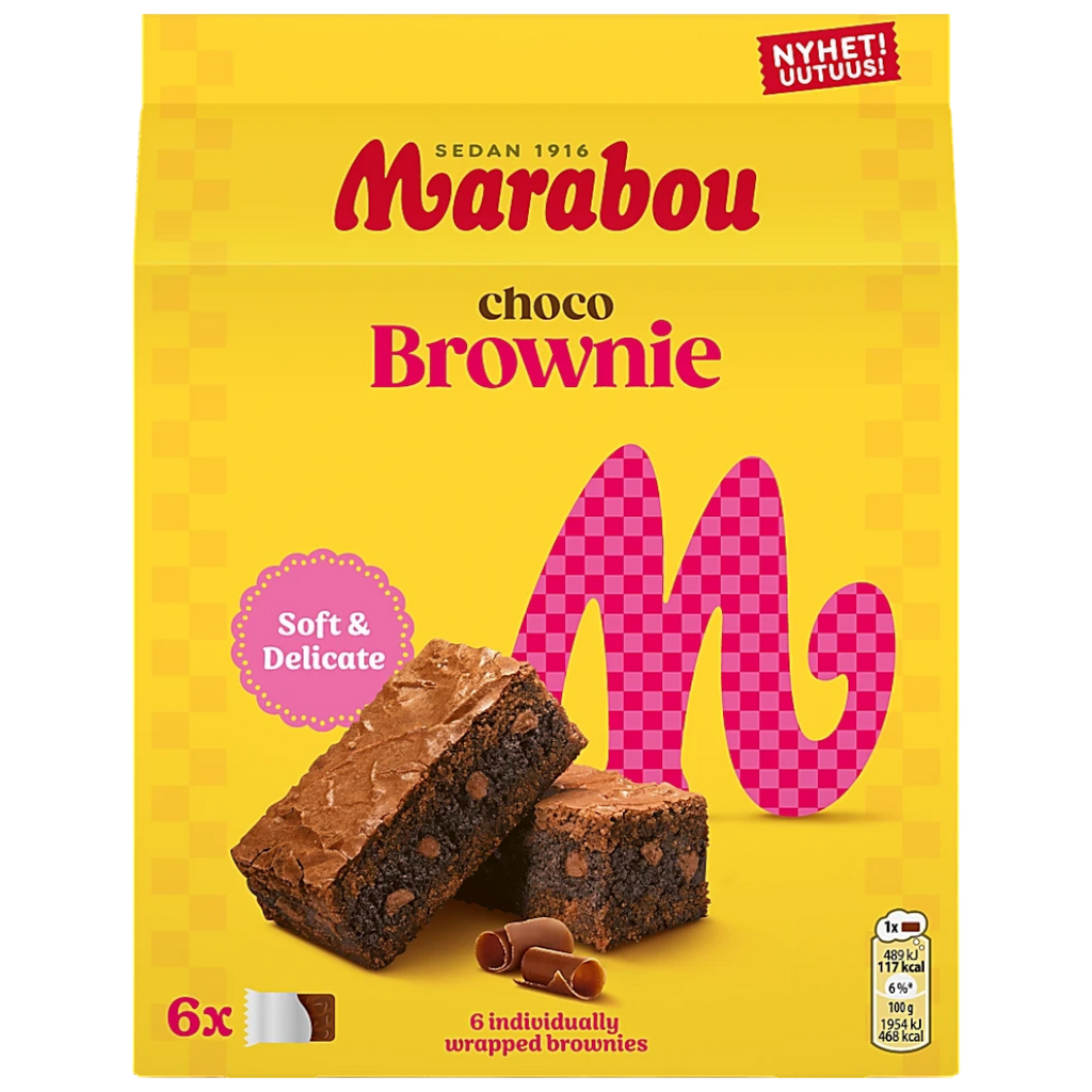 Marabou Choco Brownie (Sweden) - 5.29oz (150g)