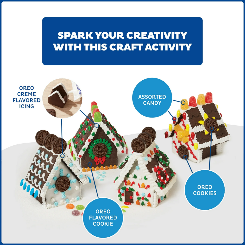 Oreo Build Your Own Mini Village Cookie Kit - 22.65oz (642g)