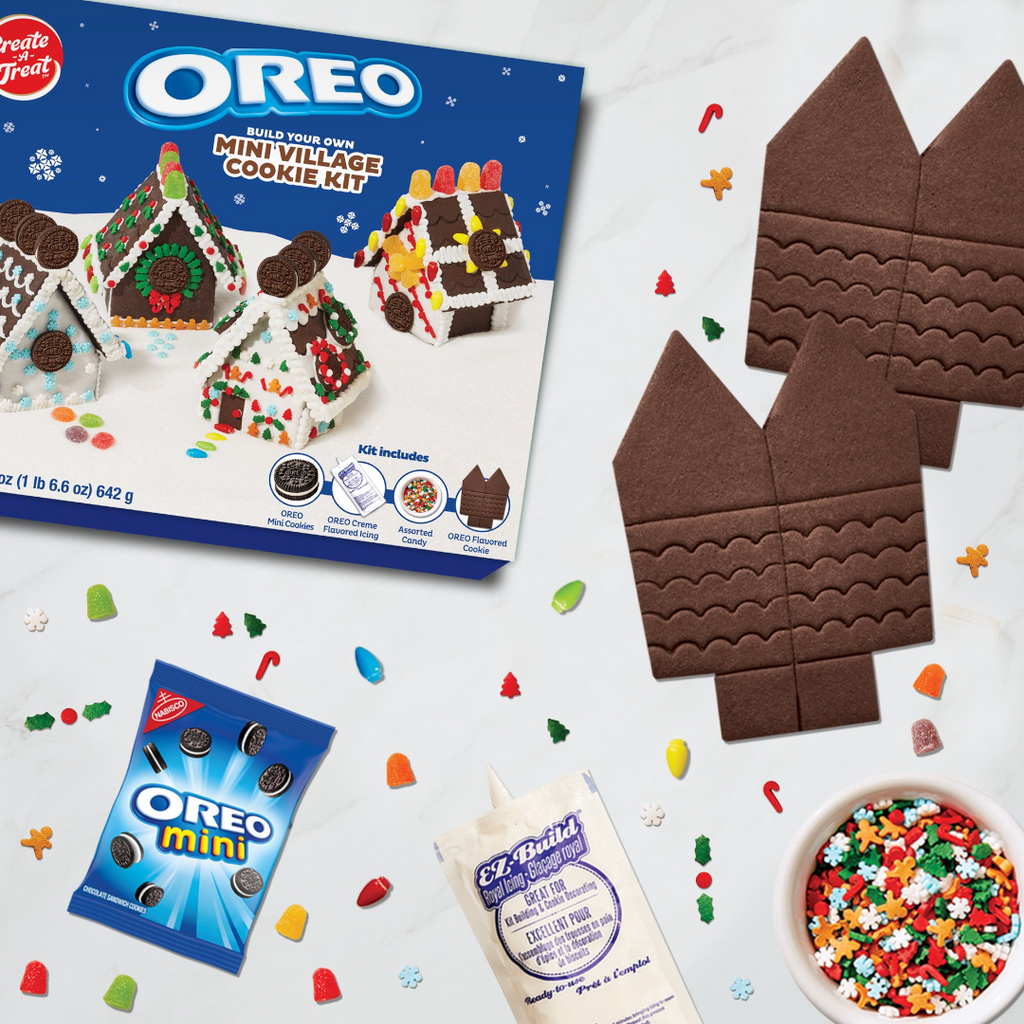 Oreo Build Your Own Mini Village Cookie Kit - 22.65oz (642g)