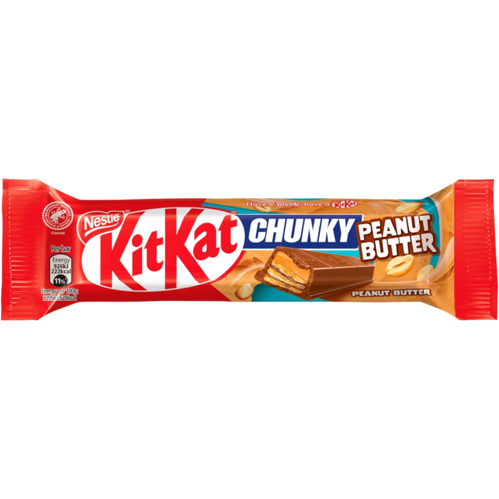 Kit Kat Chunky Peanut Butter Milk Chocolate Bar - 1.41oz (40g)