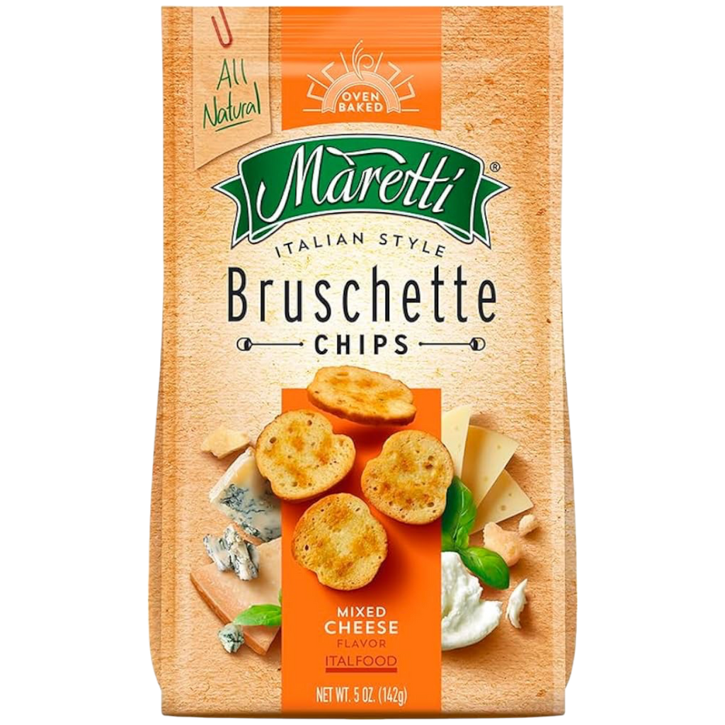 Maretti Oven Baked Bruschette Bites Mixed Cheese - 2.5oz (70g)