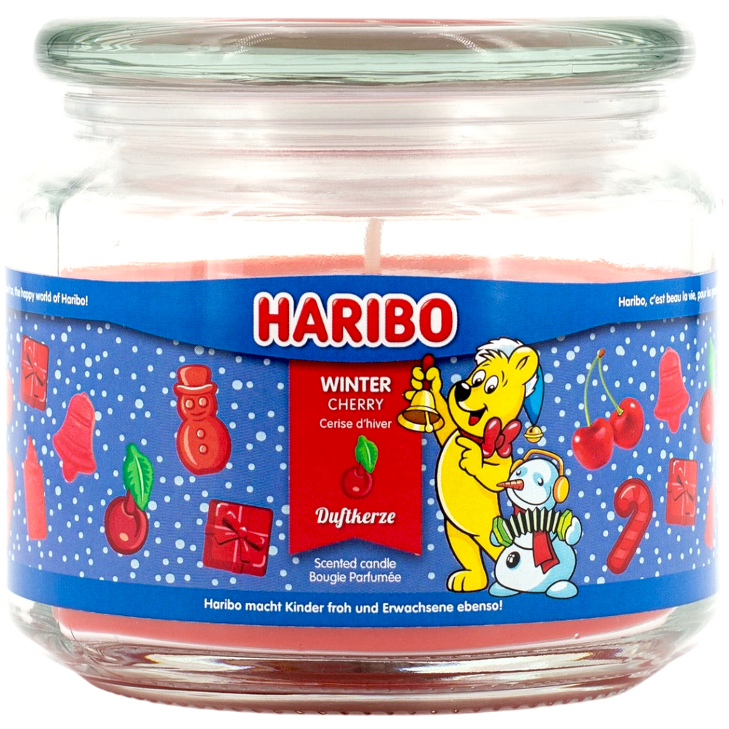 Haribo Winter Cherry Scented Candle - 10.58oz (300g)